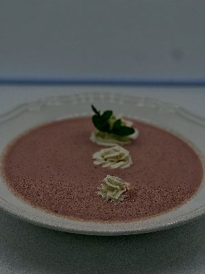 Hideg eperkrém leves